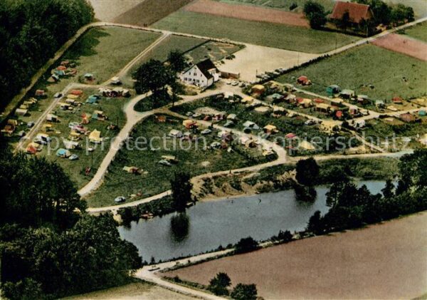 Eickum Campingplatz Elisabeth-See Fliegeraufnahme