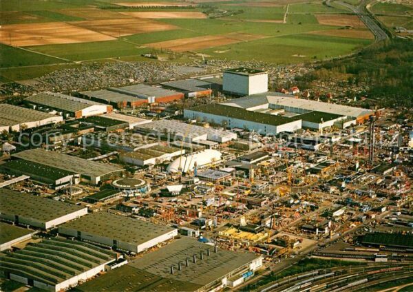 Hannover Fliegeraufnahme Messe