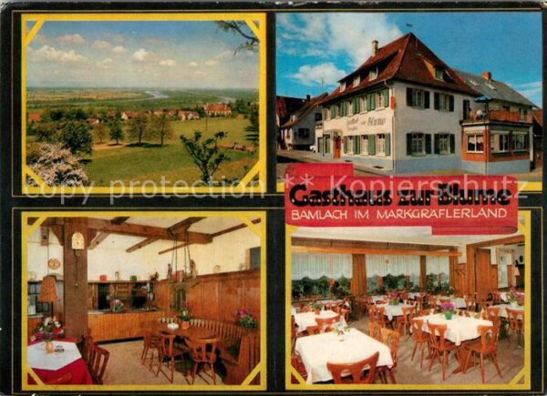 Bamlach Gasthaus zur Blume