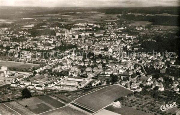 Weingarten Wuerttemberg Fliegeraufnahme