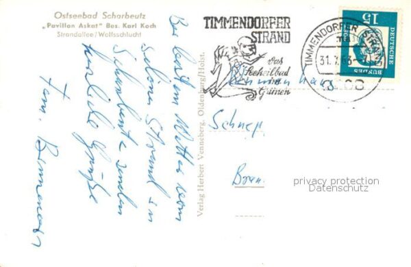Scharbeutz Ostseebad Strand Pavillon Askat – Bild 2