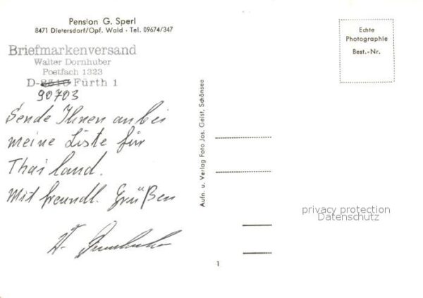 Dietersdorf Oberviechtach Pension Sperl – Bild 2