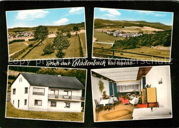 Gladenbach Haus Tannenhof Panorama