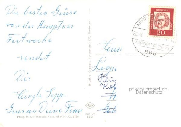 Kempten Allgaeu Fliegeraufnahme – Bild 2