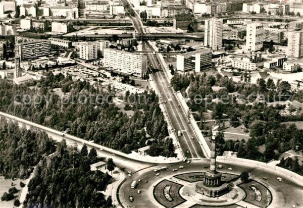 Berlin Fliegeraufnahme Hansaviertel