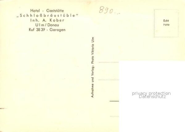 Ulm Donau Hotel Schlossbraeustueble – Bild 2