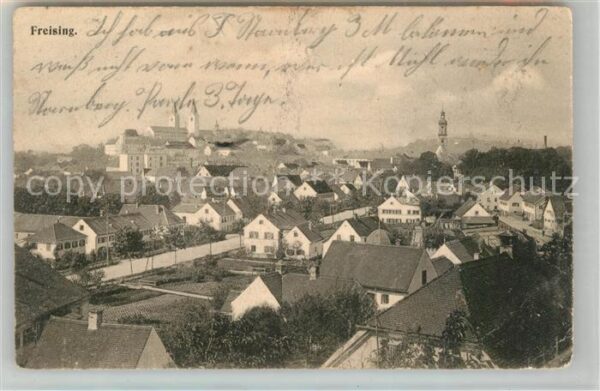 Freising Oberbayern Panorama