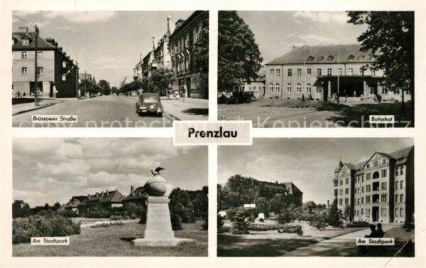 Prenzlau Bahnhof Stadtpark Bruessower Strasse