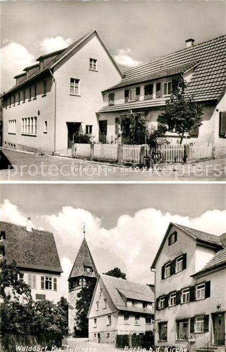 Walddorf Altensteig Vereinshaus des CVJM Kirche