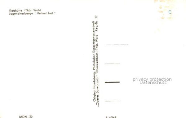 Katzhuette Jugendherberge Helmut Just – Bild 2