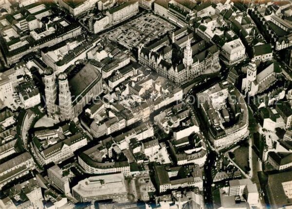 Muenchen Fliegeraufnahme