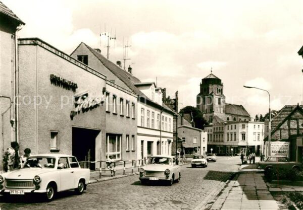 Wolgast Mecklenburg-Vorpommern Chausseestrasse Petrikirche