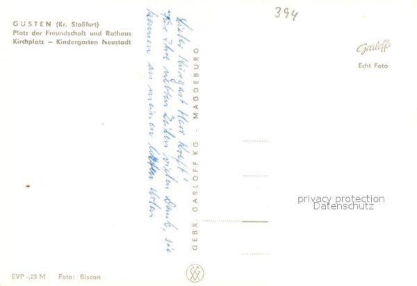 Guesten Anhalt Platz der Freundschaft Rathaus Kirchplatz – Bild 2