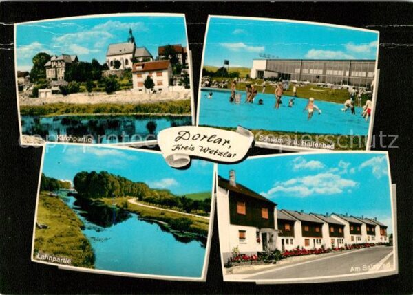Dorlar Giessen Kirche Salzpfad Schwimmbad