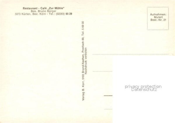 Kuerten Gasthaus zur Muehle Rathaus – Bild 2