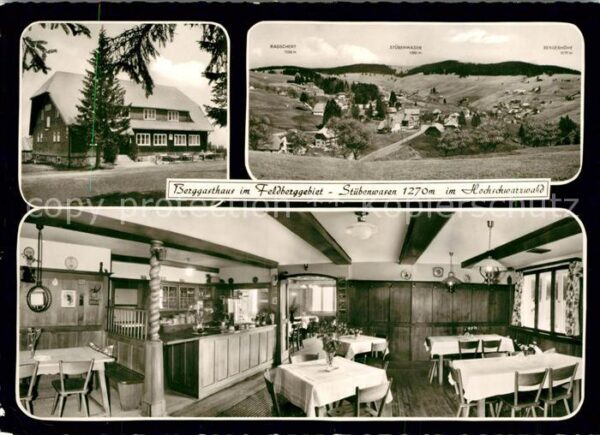 Stuebenwasen Todtnauberg Berggasthaus Feldberg