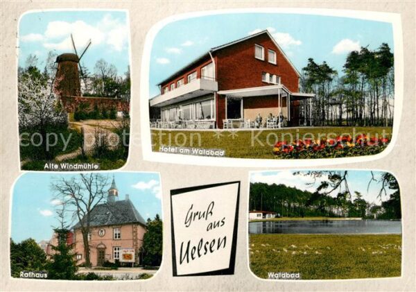 Uelsen Alte Windmuehle Hotel am Waldbad Rathaus