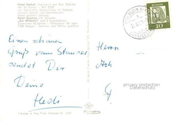 Haltern See Fliegeraufnahme Hotel Seehof – Bild 2