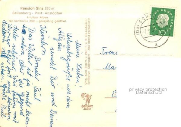 Beilenberg Pension Sinz – Bild 2