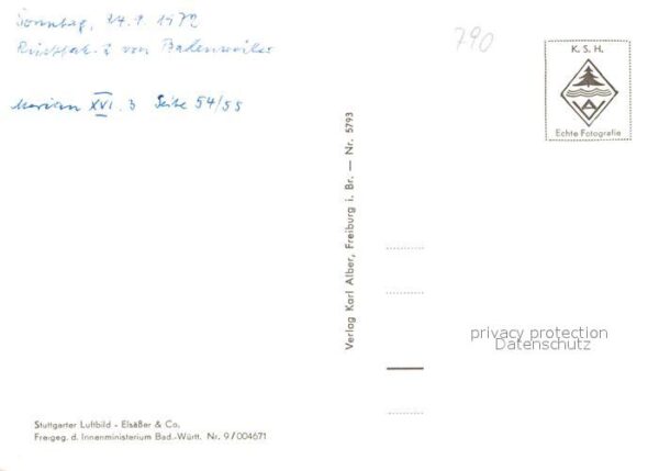 Freiburg Breisgau Fliegeraufnahme – Bild 2