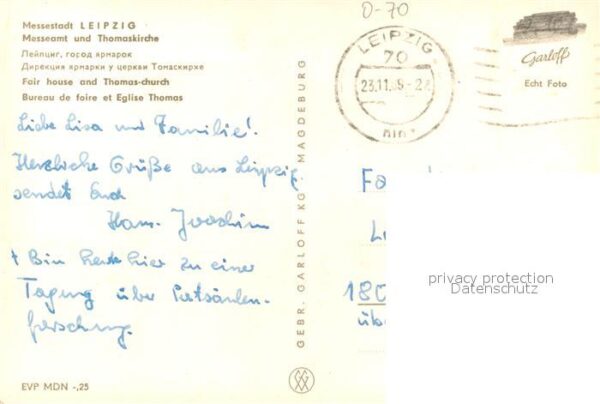 Leipzig Messeamt Thomaskirche – Bild 2