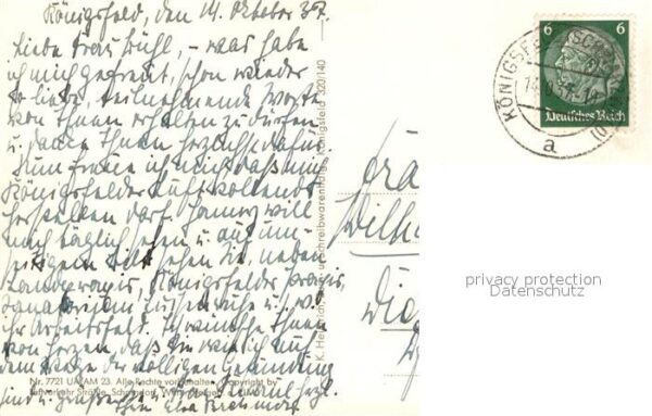 Koenigsfeld Schwarzwald Fliegeraufnahme Sanatorium Kinderweide – Bild 2