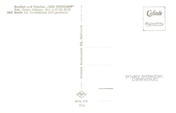 Benfe Gasthaus Pension zum Ederkopf – Bild 2