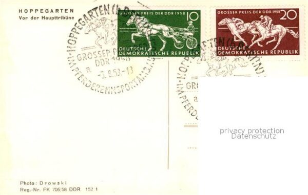 Hoppegarten Pferderennen Haupttribuene – Bild 2