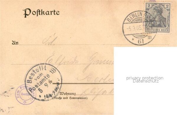 Berlin Kaiser an der Spitze der Fahnencompagnie – Bild 2