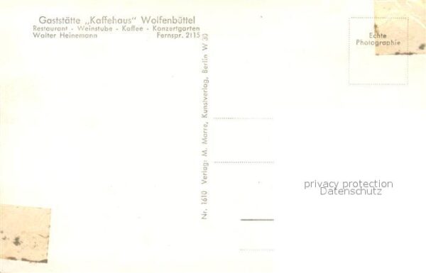 Wolfenbuettel Kaffeehaus Restaurant – Bild 2