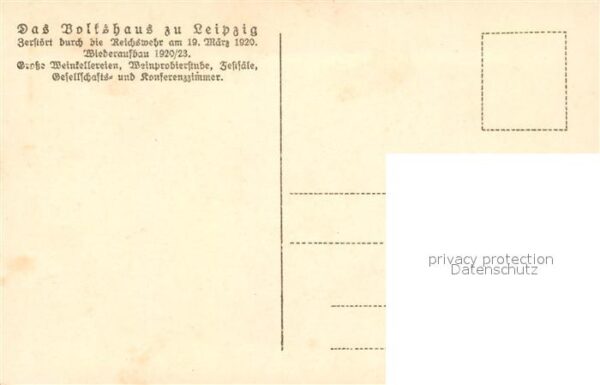 Leipzig Volkshaus Weinprobierstube – Bild 2