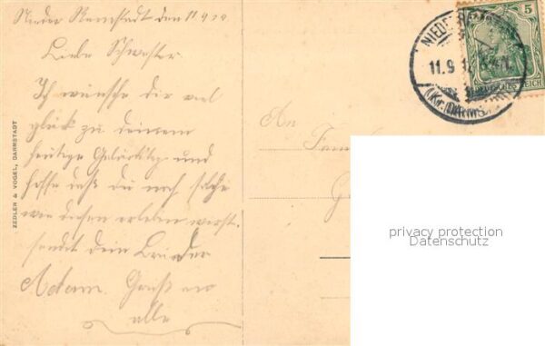 Nieder-Ramstadt Niederramstadt Muehltal DARMSTADT Maennerhaus der Epileptischen – Bild 2