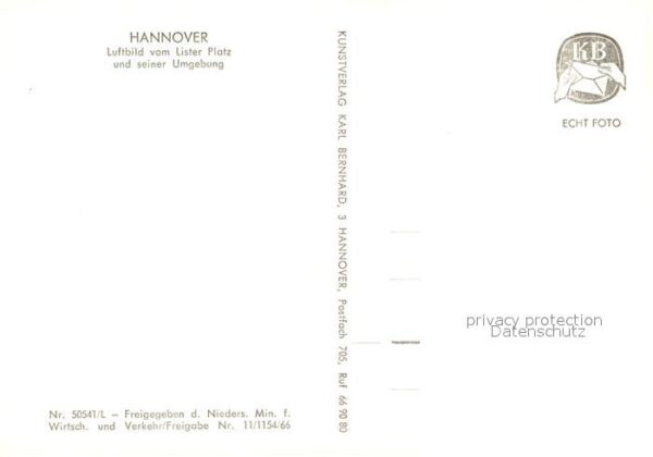 Hannover Fliegeraufnahme Lister Platz – Bild 2