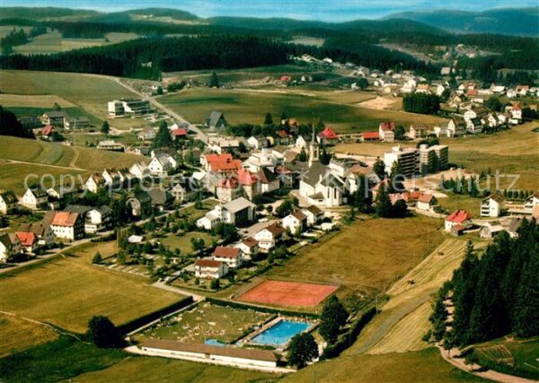Schoenwald Schwarzwald Fliegeraufnahme