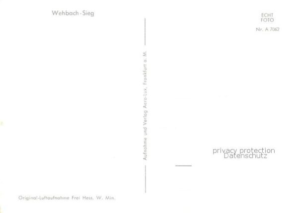 Wehbach Fliegeraufnahme – Bild 2