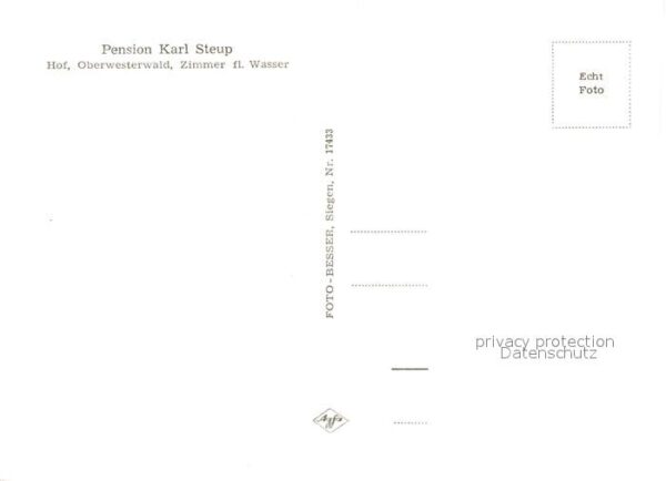 Hof Westerwald Pension Karl Steup – Bild 2