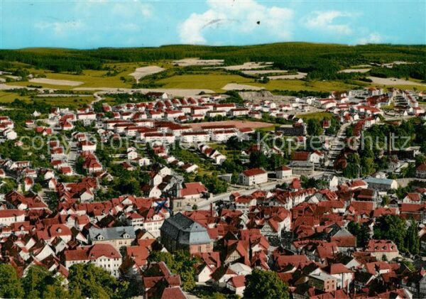 Lauterbach Hessen Fliegeraufnahme mit Vogelsberg