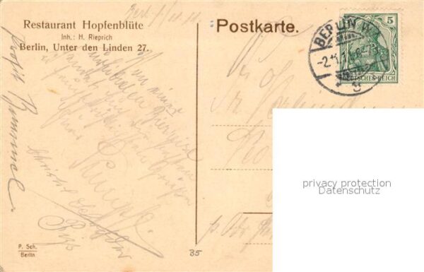 Berlin Restaurant Hopfenbluete Unter den Linden 27 – Bild 2