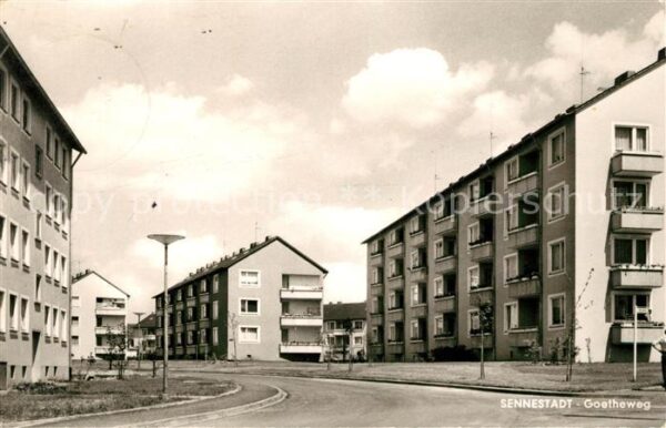 Sennestadt Goetheweg Neubaubloecke