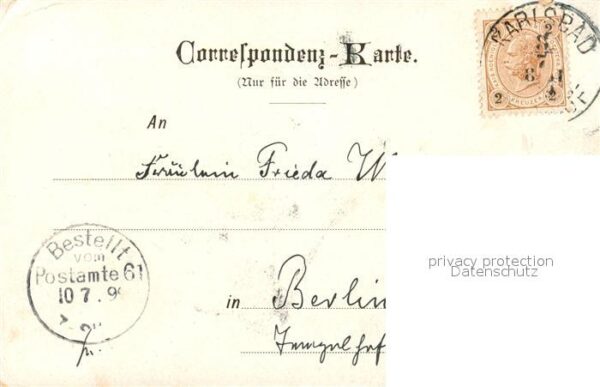 Karlsbad Eger Karlovy Vary Villa Ritter – Bild 2