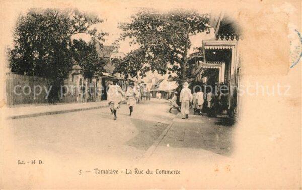 Tamatave Madagascar Rue du Commerce