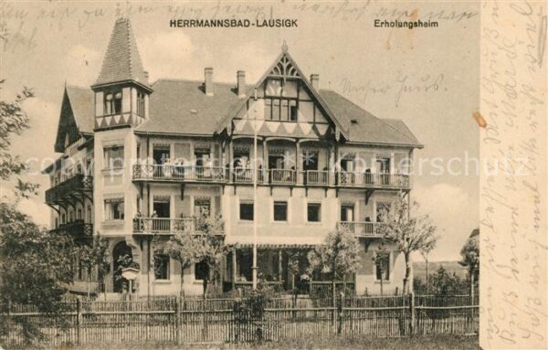 Lausigk Hermannsbad Erholungsheim