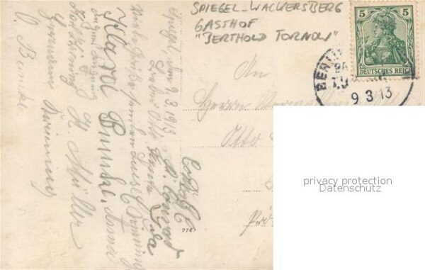 Spiegel Wackersberg Gasthaus Berthold Tornous – Bild 2