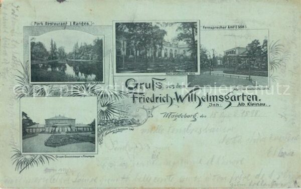 Magdeburg Friedrich-Wilhelmsgarten