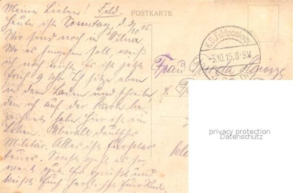 Wilna Wilno Grosse Pogulanka – Bild 2