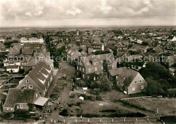 Langeoog Nordseebad Fliegeraufnahme
