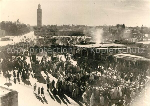 Marrakech Marrakesch Place Djemaa El Fna