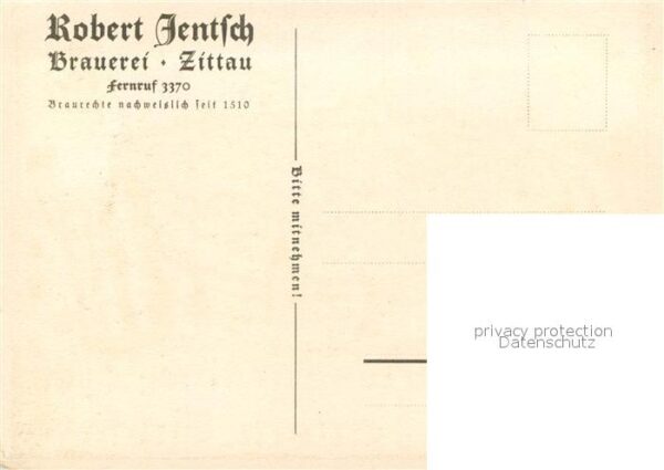 Zittau Hubertus Caramel-Braeu Robert Jetsch – Bild 2