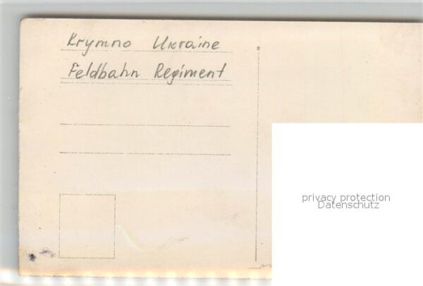 Krymno Feldbahn Regiment – Bild 2