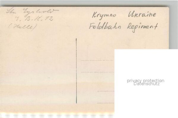 Krymno Soldat Feldbahnregiment – Bild 2